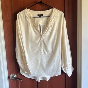 NWT J. Crew 100% Cotton long sleeve top